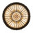 Harborough Glass Semi Flush Mount