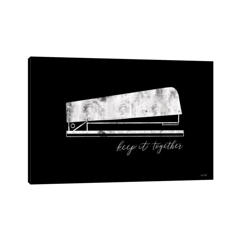 Keep It Together by House Fenway - Wrapped Canvas Gallery-Wrapped Canvas Giclée, 20.32 cm H x 30.48 cm W
