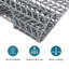 26" x 14" Silicone Mat Sink Grid