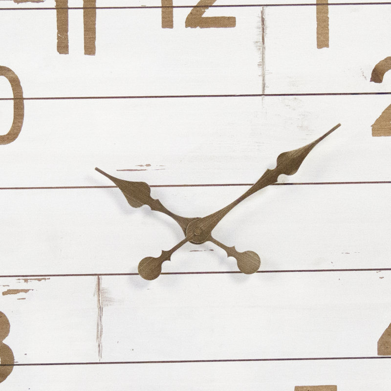 Wood Analog Wall Clock