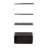 Brentwood 4-Tier Etagere Bookcase Wide Display Shelf with Steel Frame-1377280446