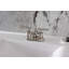 Laiton Kingston FB2601CML Robinet de salle de bain central avec drain escamotable, chrome poli-95752697