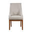 Chaises Gilsea en tissu seulement, sans les tables