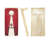 2' x 4' NCAA Team Pyramid Solid Wood Cornhole Set with Carrying Case-57326833