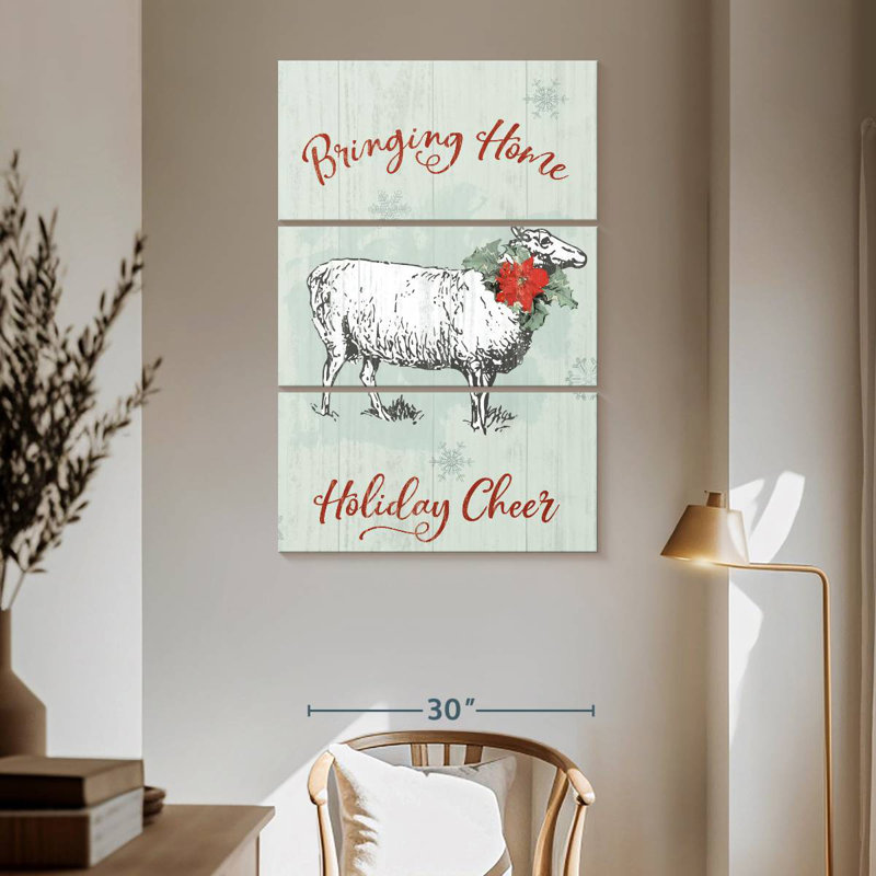 Lelend Farmhouse Christmas II, H 65 po x l 42 po