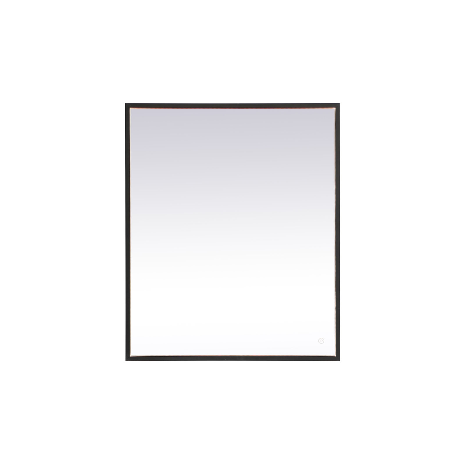 Piche Aluminum Mirror, Black, 30" x 36"