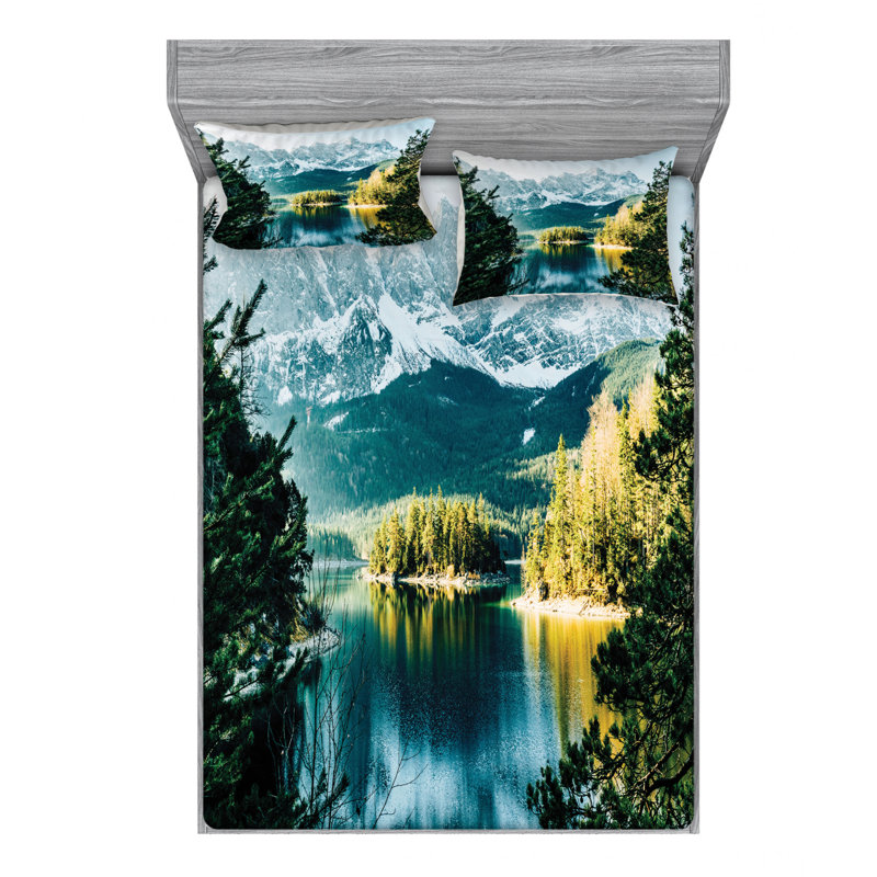 Microfiber Sheet Set, Full Sheet Set with Fitted Sheet
