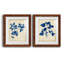 Toile encadrée Indigo Leaf Study-504656819-504656820-504889193