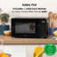Abode 44.6cm 20m³ L 700W - Watt Countertop Microwave