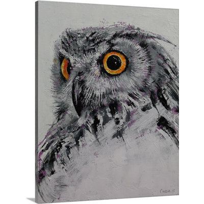 "Owl Spirit" par Michael Creese, reproduction d'art sur toile