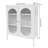 Cream Green Wrought Iron Sideboard Storage Cabinet Kitchen Storage Cabinet-106974274