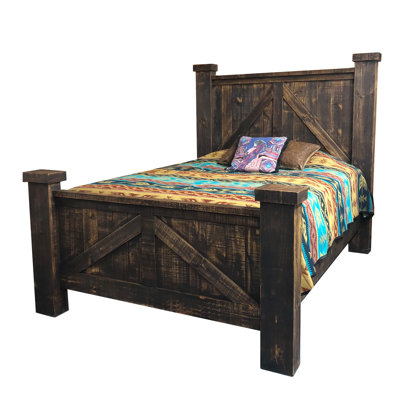Devdaksh Queen Solid Wood Platform Bed -  Loon Peak®, BD53301E575C4CBAAA9AA118EA46EF41