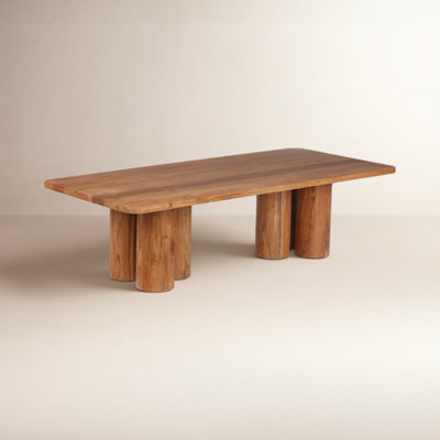 Pompano Solid Wood Single Coffee Table