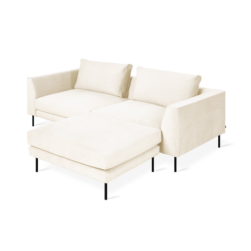 Canapé modulaire Renfrew, 100% polyester mérinos crème