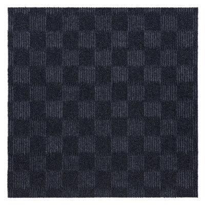 Premium 24" x 24" Indoor/Outdoor, Peel and Stick Carpet Tile,  Polyester, (Pack of 15) (60 sqft/Box)