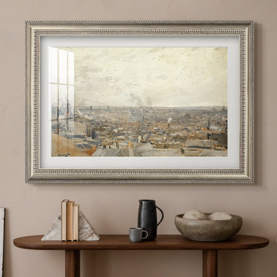 Vue de Montmartre, 1886 - Vincent van Gogh - Reproduction encadrée sur mesure