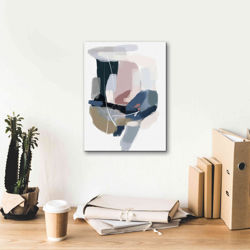 "Intuitive 4" par Christov Art, H 16 po x l 12 po