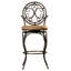 Gatsby Oversized Big and Tall Swivel Stool Counter/Bar Stool-412907611