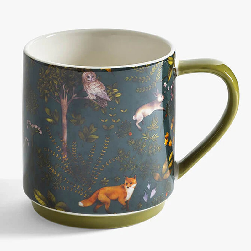 Bone China Latte Mug