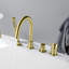 Robinet de baignoire romaine monocommande à fixation sur le comptoir-80972444