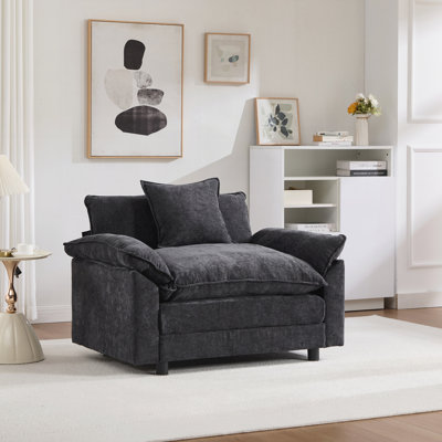 Sofa moderne d'une place de 113 cm