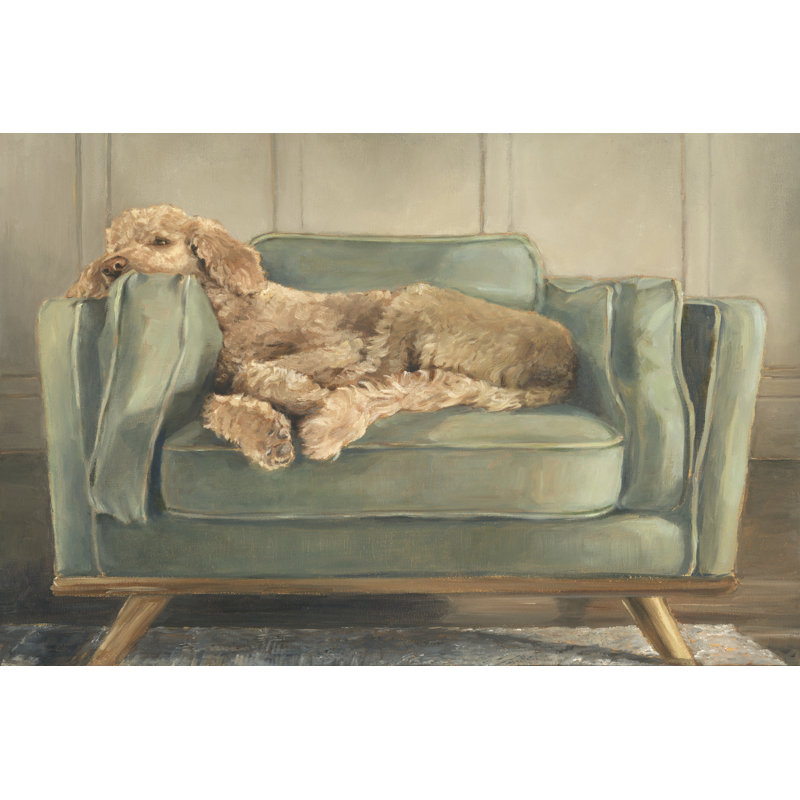 Taneika Traditional Canine Portrait I by Ethan Harper - Wrapped Canvas Print, 20 cm H x 30 cm W