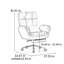 Fauteuil en microfibre réglable à plusieurs vitesses-112299926