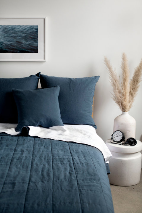 Shop French Linen Quilts