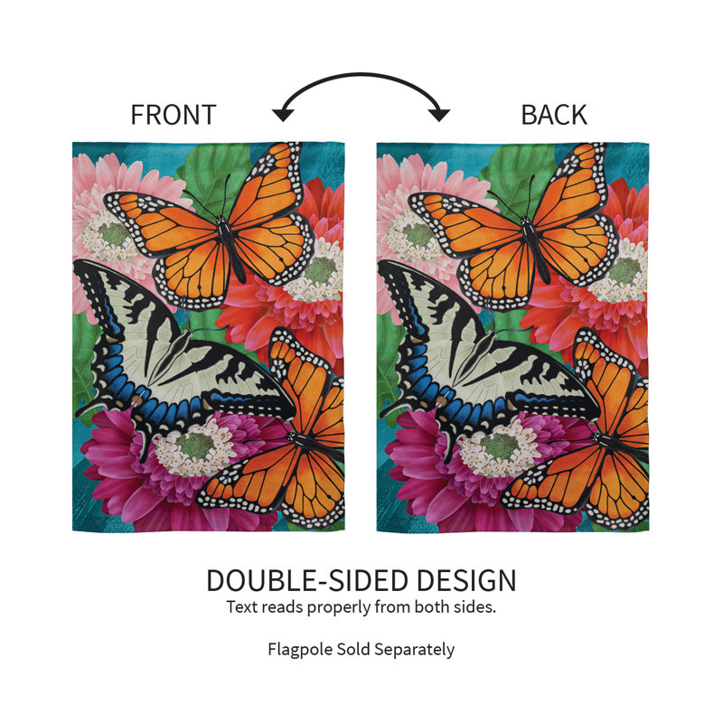 Mother Monarch Suede House Flag - Thumbnail 5