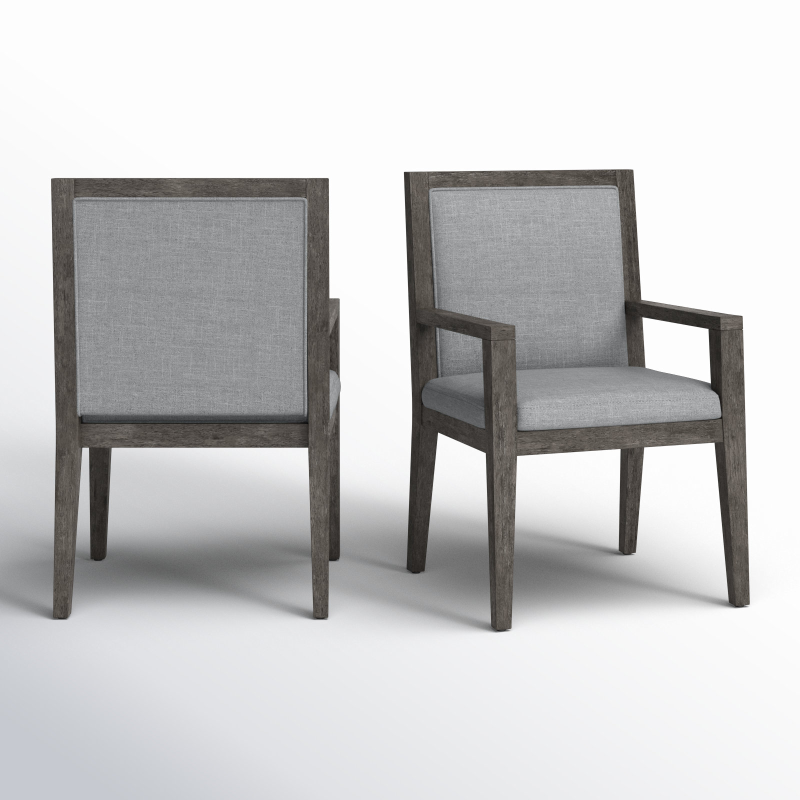 Meria Dining Armchair, French Roast