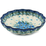 Forget Me Not Stoneware Salad Bowl