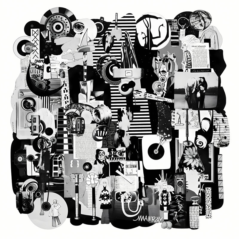 Assemblage No. 47, 24" H x 24" W