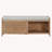 43" Distressed Shutter Storage Bench, Entryway Storage with Storage-569099700