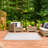 Latitude Run Dovetail Geometric Natural High Low Indoor Outdoor Rug-1148366640
