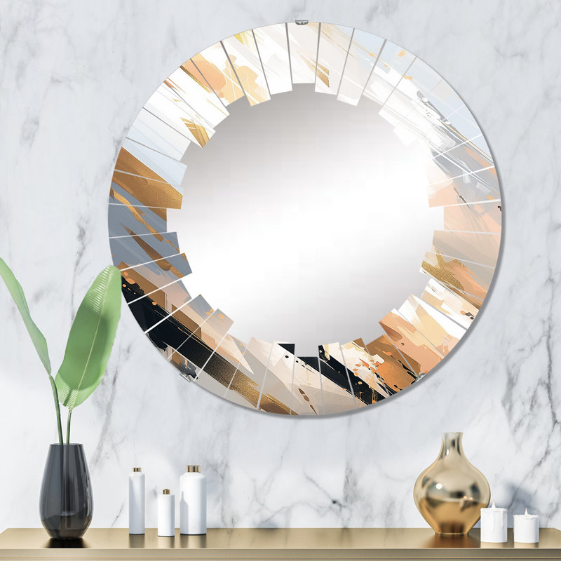 Miroir mural Amitee, 32 po x 32 po