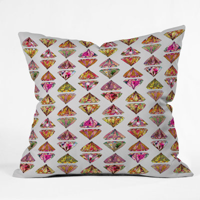 Coussin décoratif à losanges à l’infini