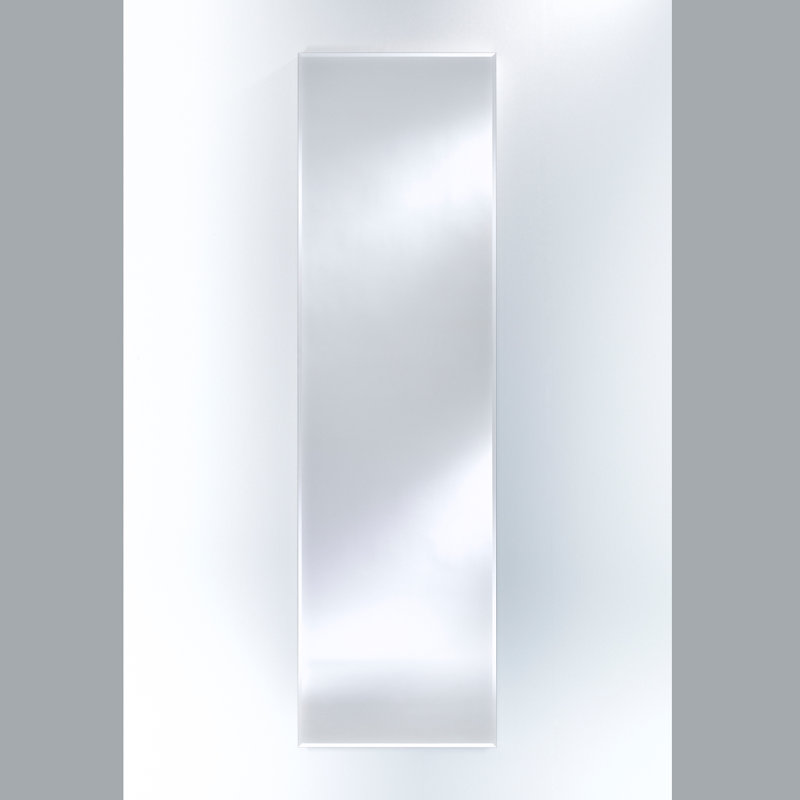 Burnam Metal Flat Mirror, Aluminium, 175cm H x 50cm W