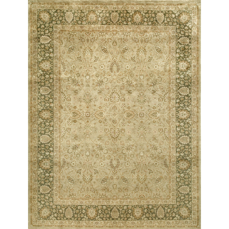 Wool Oriental Area Rug, Rectangle 12' x 24'
