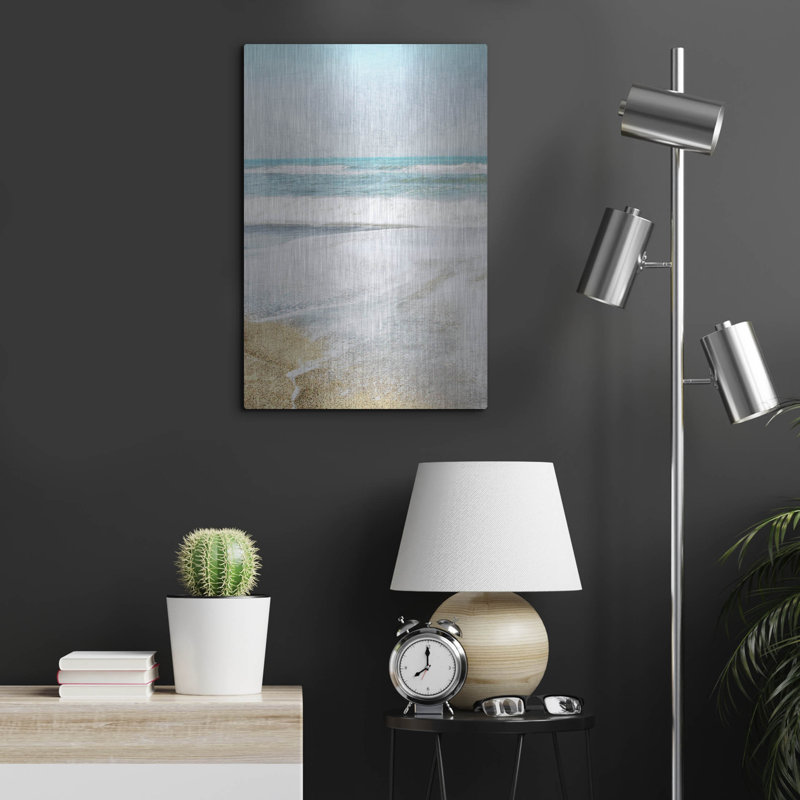" Serene Coast Vertical " by Linda Woods, 24" H x 16" W
