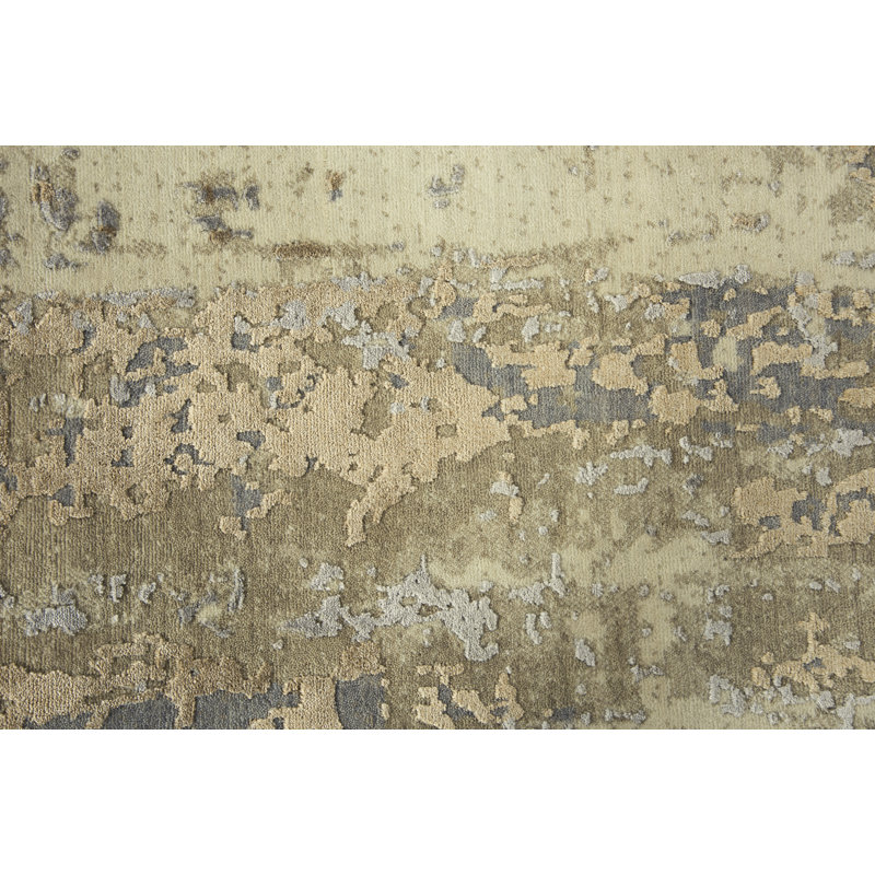 Wool Abstract Indoor Rug, 9' x 12'