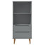 Dowe Solid Wood Bookcase-51369126-51369127