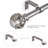 Cousar Adjustable Single Curtain Rod-1131408319-1165199209