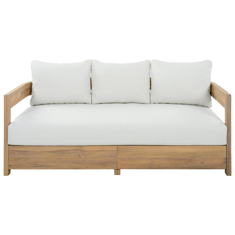 Canapé Kento, Ivory, Oak