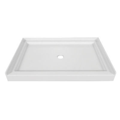 Base de douche à seuil simple 48 po x 42 po