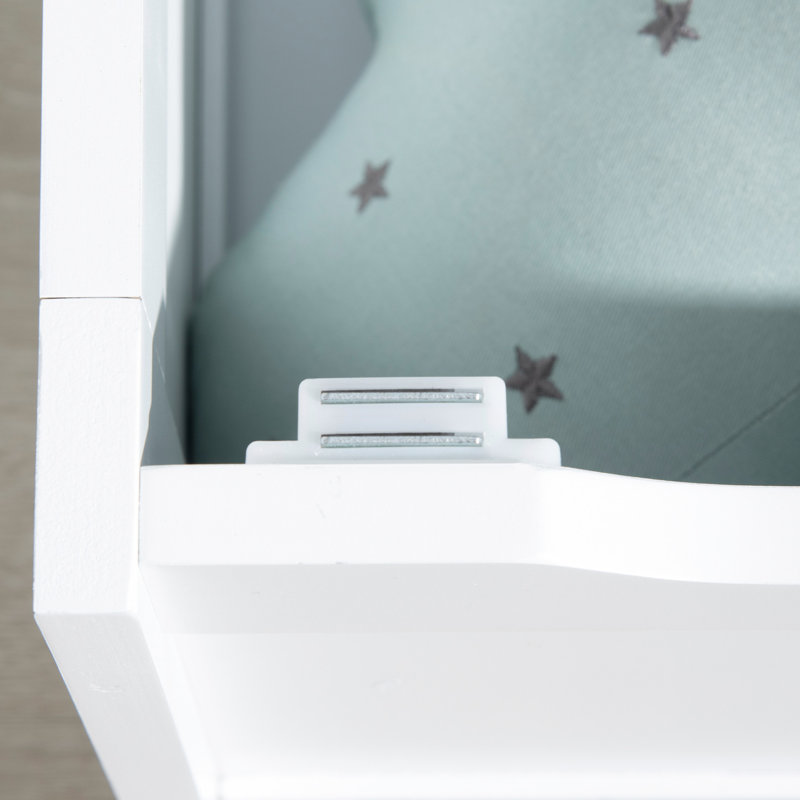 Essential - Grey Storage Bench With Ample Grey, 23.5" L X 11.75" W 19.75" H Dimensions