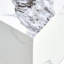 Table basse 39,3 * 23,6 * 11,8 po à motif de marbre blanc-1534993395
