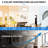 4PK Double rings Dimmable 18" LED Flush Mount Ceiling light,ceiling lights for kitchen,hallway,bedroom