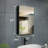 Hennagan Medicine Cabinet with Mirror and 4 Adjustable Shelves-2094998484-2094998487