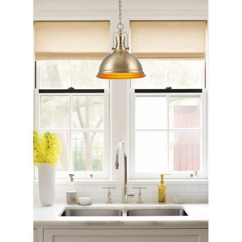 Felio 1 - Light Shaded Pendant, Gold