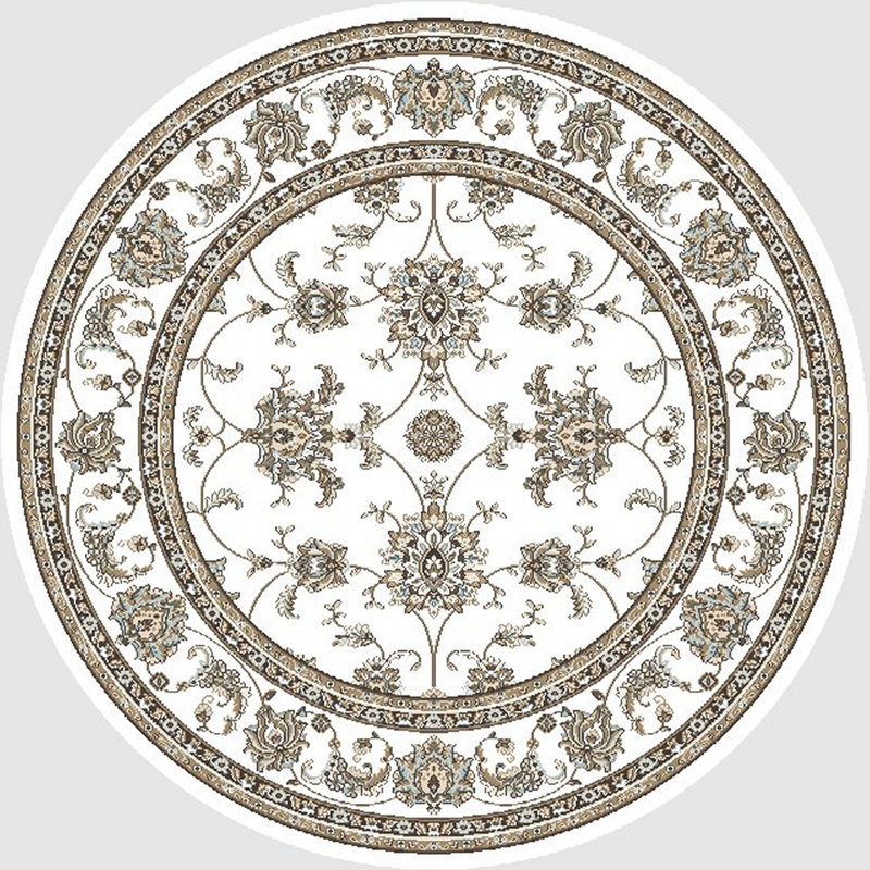  Tapis os, Rond 5 pi 3 po